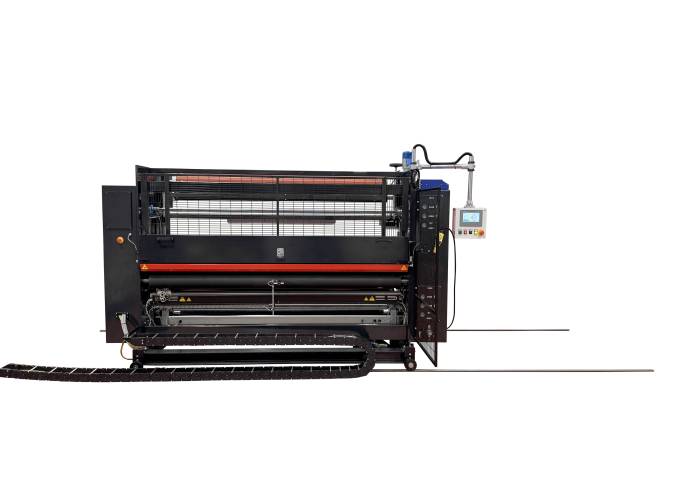 Industrieller Laminator TX von Walco - Gesamtansicht des In-Line-Laminiersystems - 3