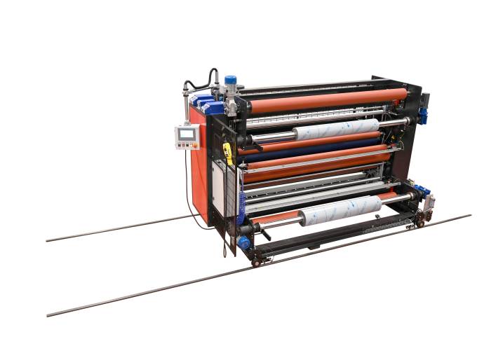 Industrieller Laminator TX von Walco - Gesamtansicht des In-Line-Laminiersystems
